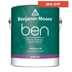 Ben® Interior Paint - Matte - 1 Gallon Thumbnail